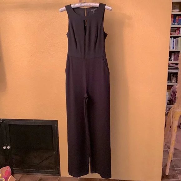 BCBG Black Jumpsuit, Size 0, NWT - Picture 2 of 6